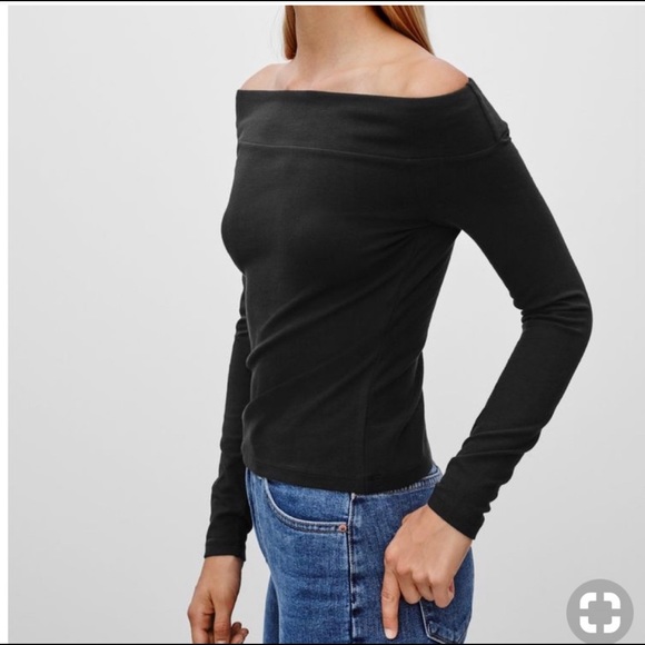Aritzia yardly off the shoulder top Talula xxs - Picture 2 of 5
